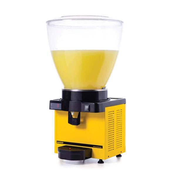 Samixir M40.DY Ayranlık-40 litre soğuk içecek dispenseri-karıştırıcılı-dijital-sarı - Image 1