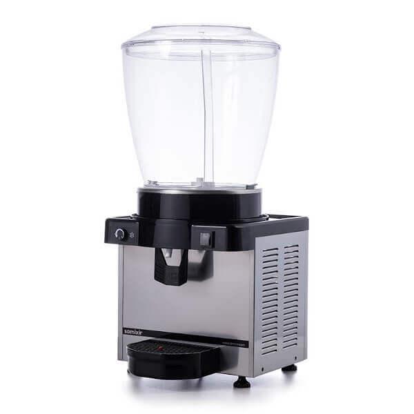 Samixir S22.AI Şerbetlik-22 litre soğuk içecek dispenseri-fıskiyeli-manuel-inox - Image 1