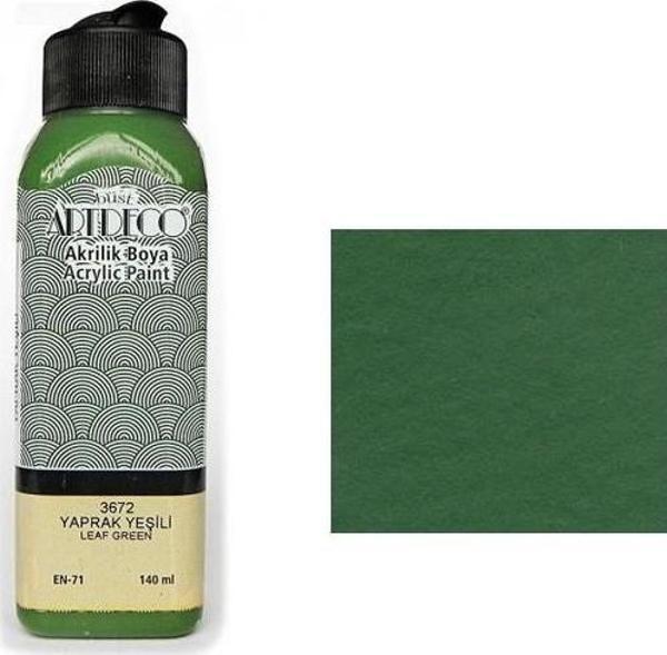 Artdeco Akrilik Boya 140 Ml Yaprak Yeşili Y-070R-3672 - Image 1