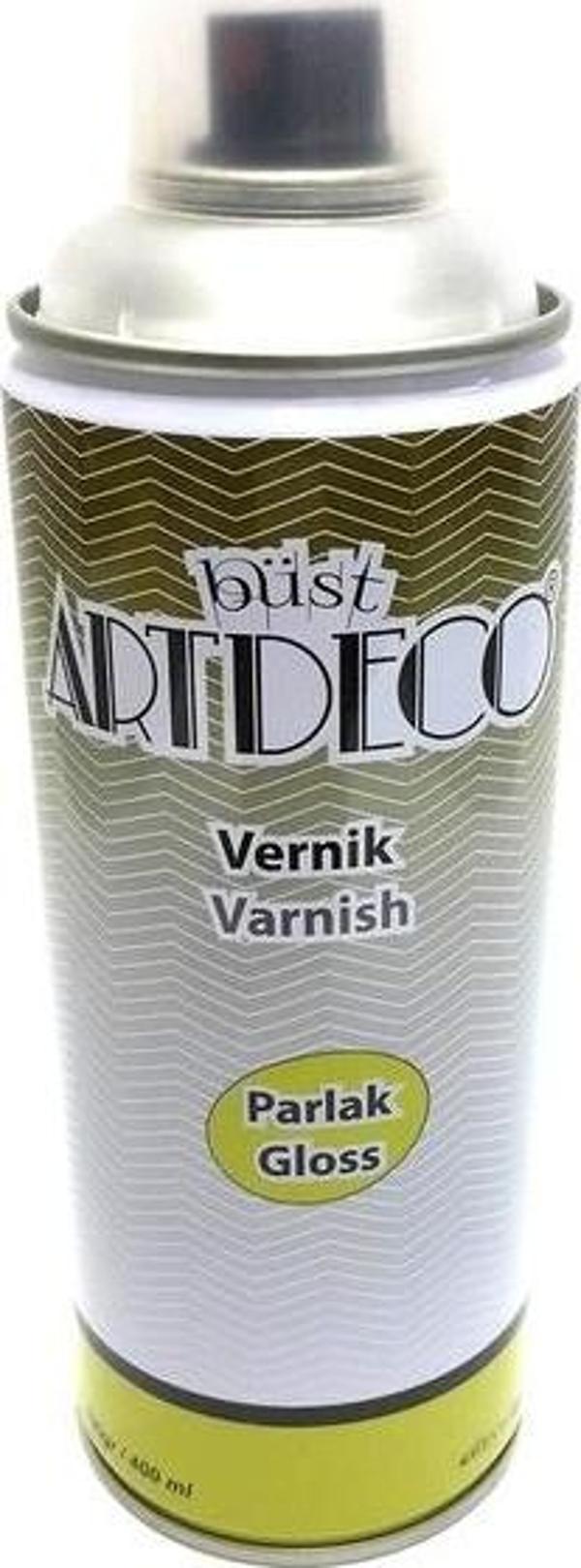 Artdeco Sprey Vernik Parlak 400 Ml Y-470-01 - Image 1