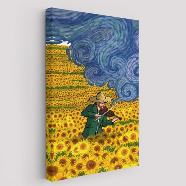 Vincent van Gogh Dekoratif Kanvas Tablo, Duvar Dekoru 6361 - Image 1