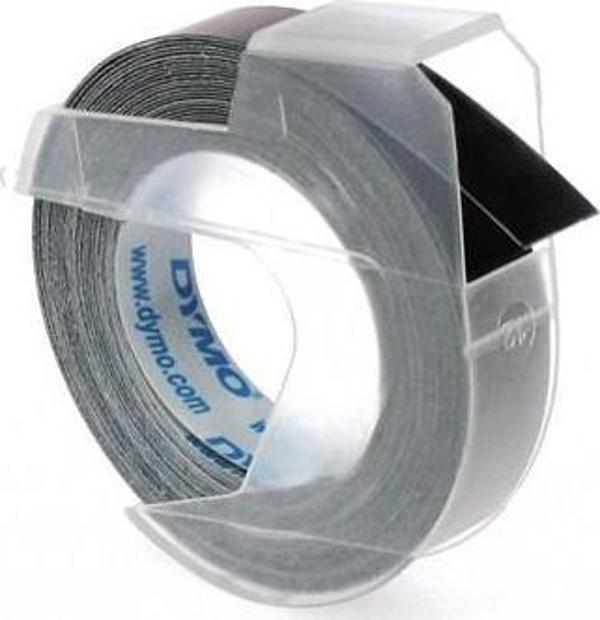 Dymo 3D Kabartma Şerit 9MMX3M Siyah S0898130 (10 Lu Paket) - Image 1