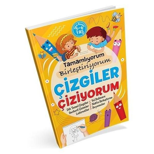 Ema Tamamlıyorum Birleştir Çizgileri 5-6 Yaş - Ema Çocuk - Image 1