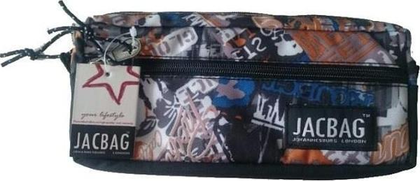 Jacbag Jac-35 Duo Zip Çift Fermuar Kalem Çantası Asorti 340100000035 - Image 1