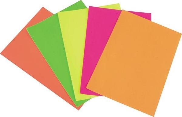 Lino Fosforlu Elişi Kağıdı 20X30 Cm 5 Renk 10 Lu PP-016 (1 Paket 10 Adet) - Image 1