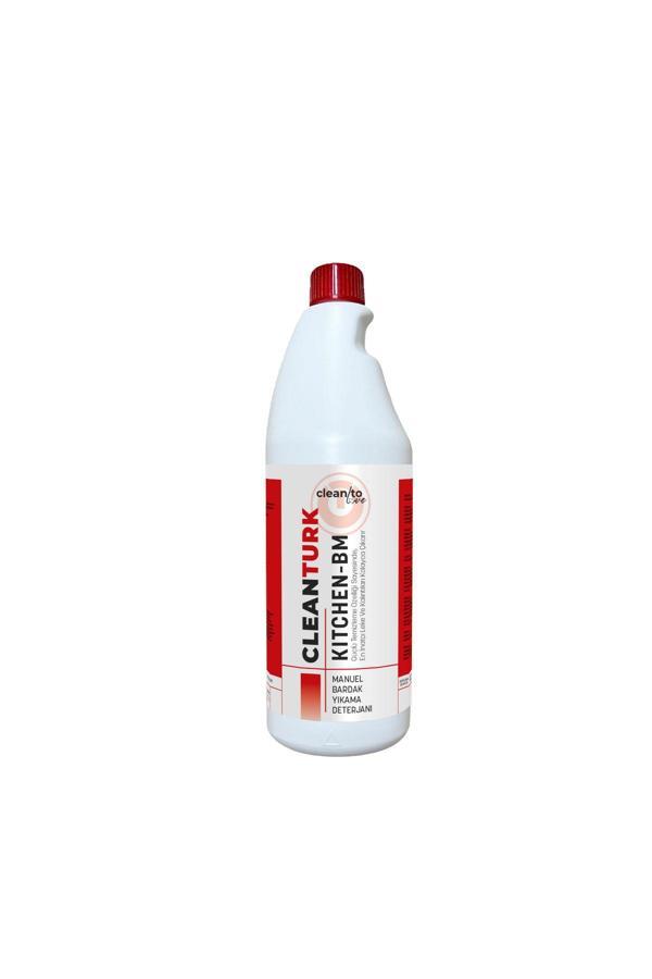 Cleanturk Kıtchen-Bm | Yağ Çözücü Bardak Deterjanı – Manuel Yıkama Gücü 1 Kg - Image 1