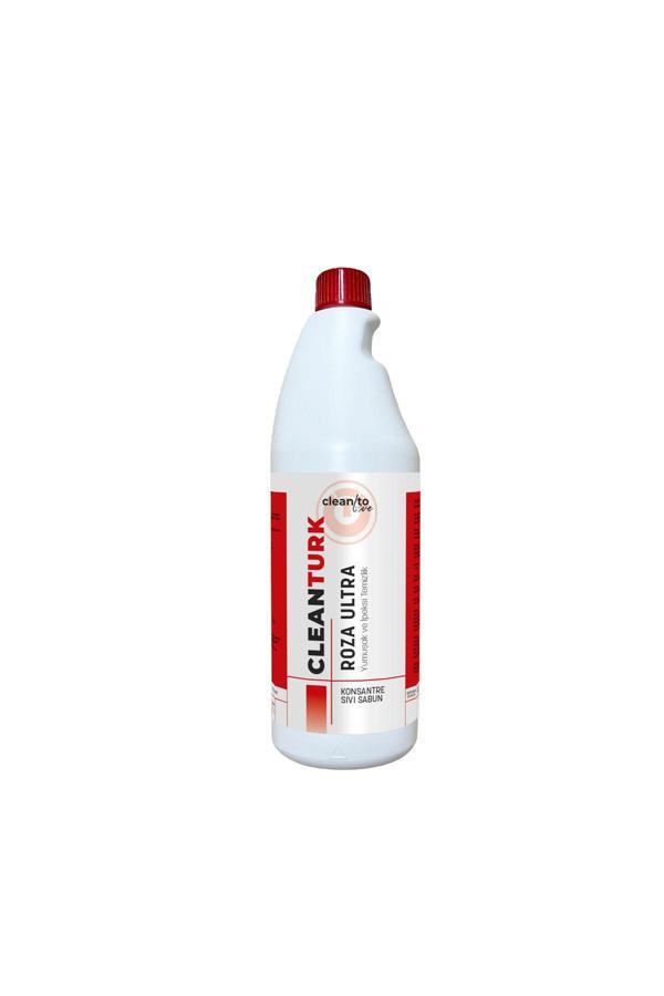 Cleanturk Roza Ultra Konsantre Sıvı Sabun – Cilt Dostu Yağ Sökücü 1 Kg - Image 1