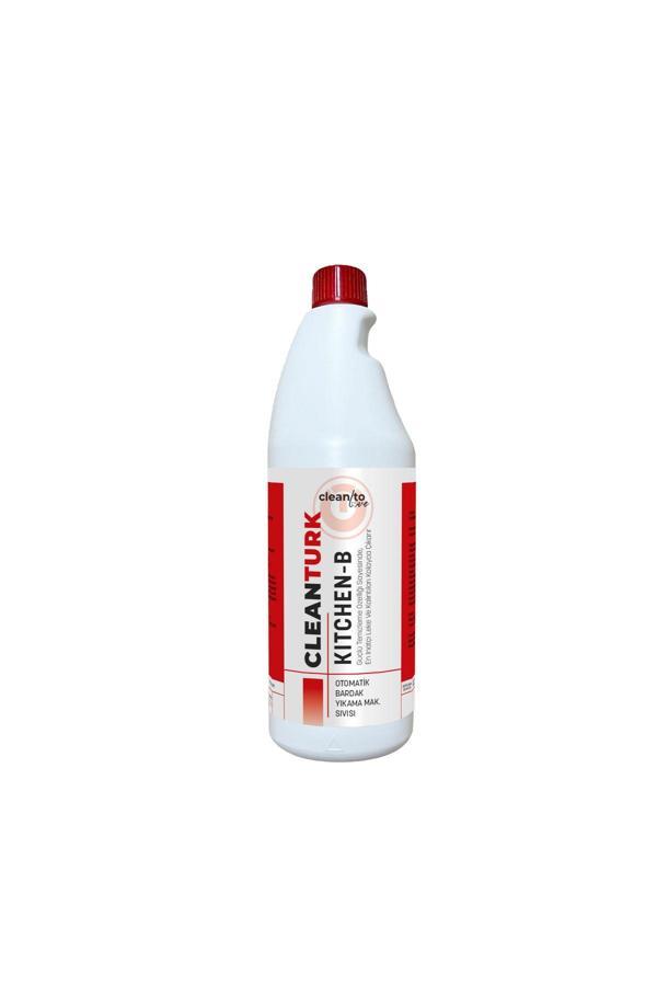 Cleanturk Kıtchen-B | Bardak Yıkama Makinası Deterjanı – Leke Bırakmaz 1 Lt - Image 1