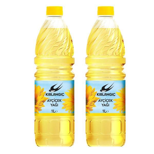Kırlangıç Ayçiçek Yağı 1 lt x 2 Adet - Image 1