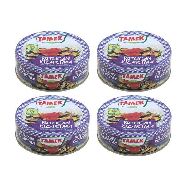 Tamek Patlıcan Kızartma 190 gr x 4 Adet - Image 1