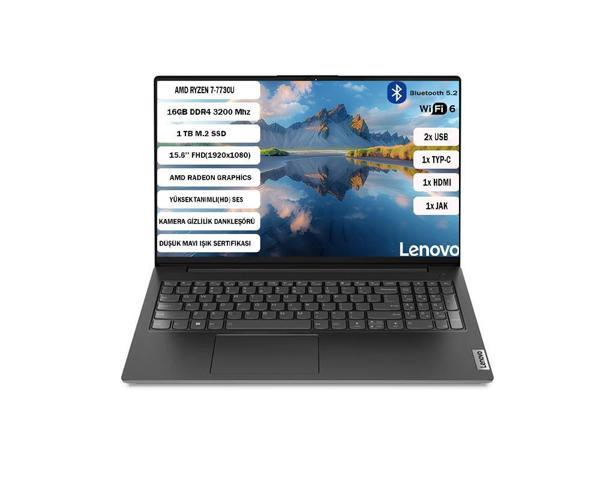 LENOVO V15 G4 Abp Amd Ryzen 7 7730U 16 GB 1 TB SSD 15,6'' FHD Freedos 82YY0012TR+161 - Image 1