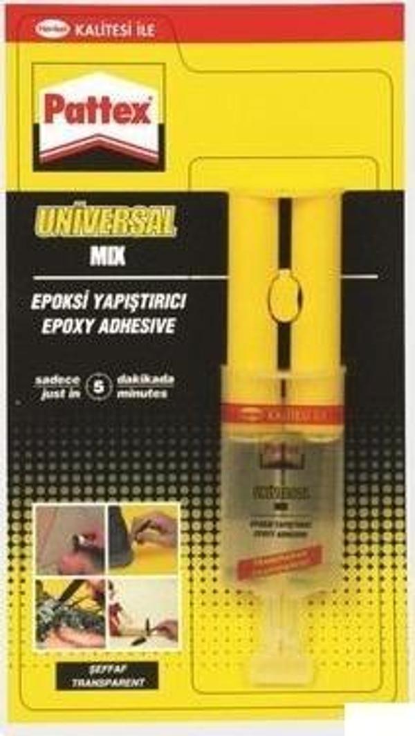 Pattex 1380802 Universal Mix Epoxy Yapıştırıcı 27g - Image 1