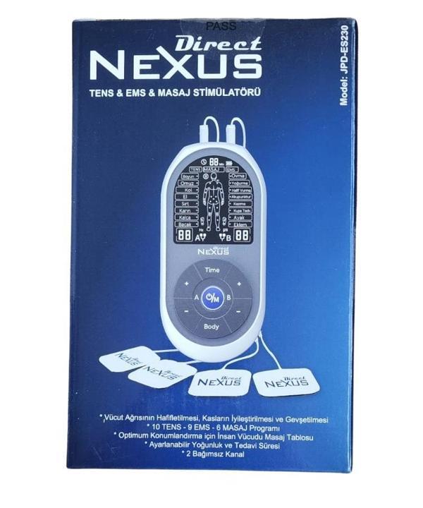 Direct Nexus EMS Masaj Stimülatörü Tens Cihazı - Image 1