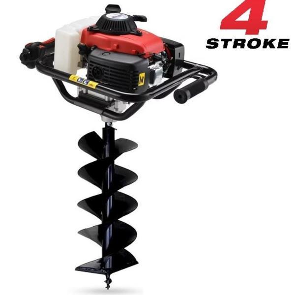 Gardenpro Çift Helezonlu 4 Zamanlı Toprak Burgu Makinası 250 mm 4 Hp - Image 1