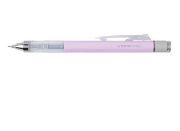 Tombow Mono Graph Shaker 07 mm Lavender (Lavanta) Versatil Kalem - Image 1