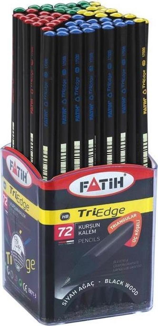 Fatih Kurşun Kalem Siyah Lata Triedge 72 Li Fa17500Skl00 (1 Paket 72 Adet) - Image 1