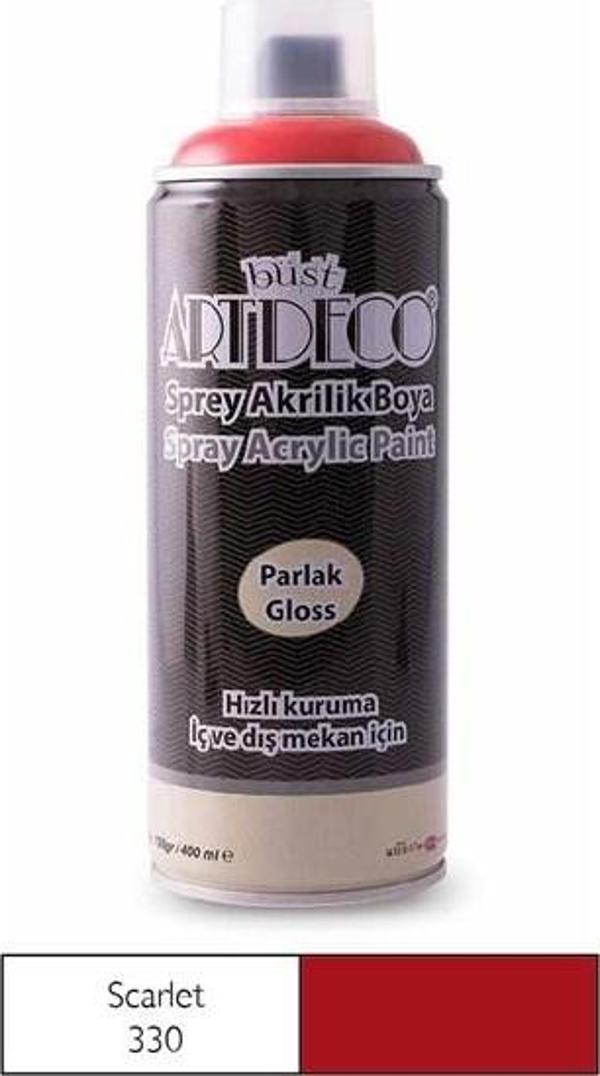 Artdeco Sprey Boya 400 Ml Scarlet Y-400-330 - Image 1