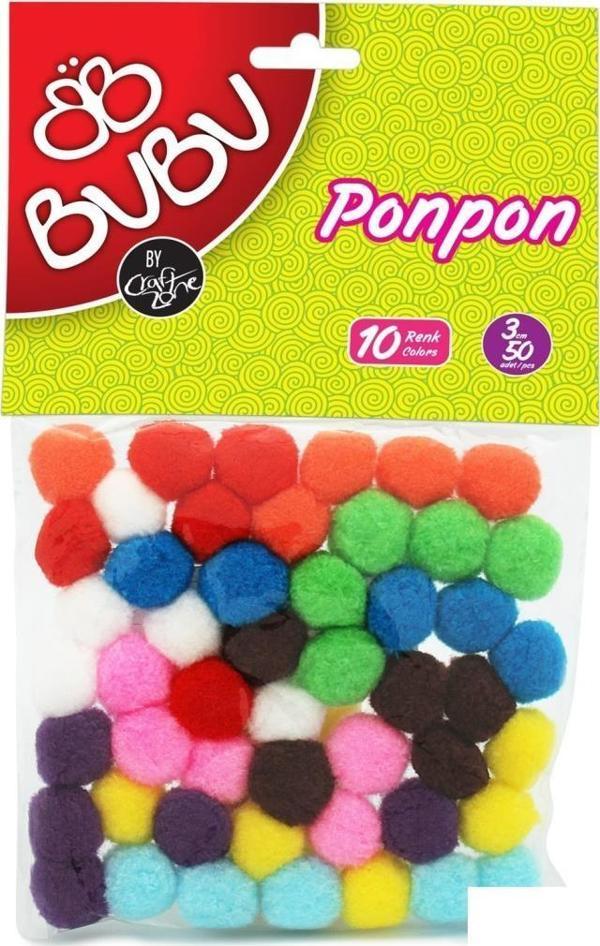 Bu-Bu Bubu00110 Ponpon 3 Cm 50 Li Karma - Image 1