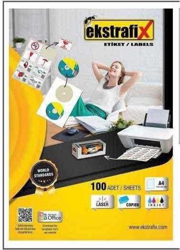 Extrafix Lazer Etiket 105X56 mm Fix-5510  - Image 1