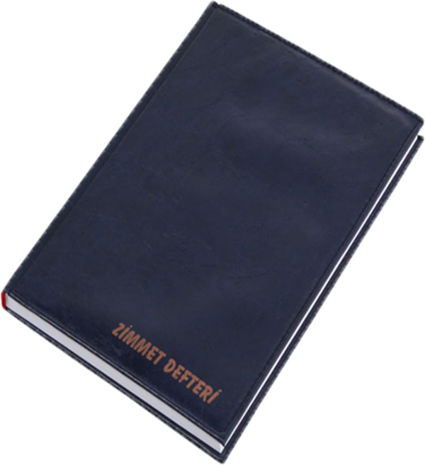 Gülpaş Zimmet Defter Suni Deri Ciltli 100 Yaprak G372 - Image 1