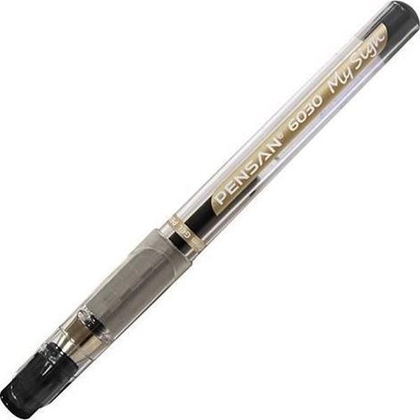 Pensan My-Sign Jell İmza Kalemi 1,0 Mm Siyah 12 Li (1 Paket 12 Adet) - Image 1