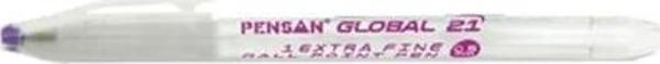 Pensan Tükenmez Kalem Global 0.5 MM Eflatun 2221 12 li (1 Paket 12 Adet) PE02221TKVI - Image 1