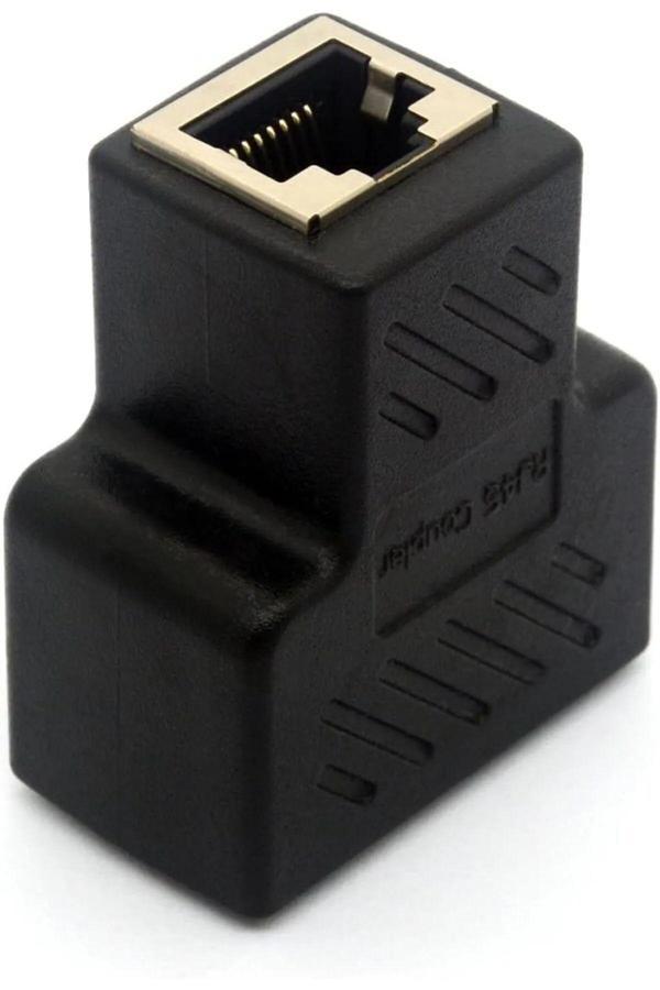 Dnr Bilişim Eternet İnternet Çoğaltıcı Rj45 Adaptörü 1 İla 2 Ethernet Rj45 Çoğaltıcı Cat7 Cat6 Cat5E - Image 1