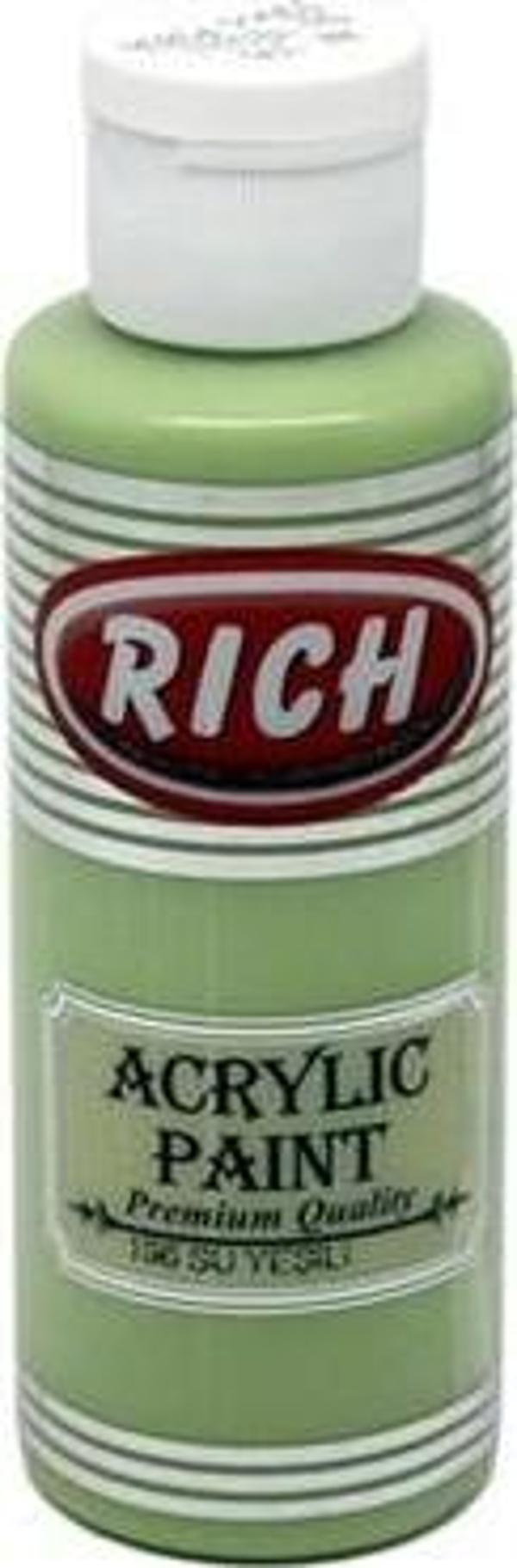 Rich Ak-130-196 Akrilik Boya 130 Cc Su Yeşili - Image 1