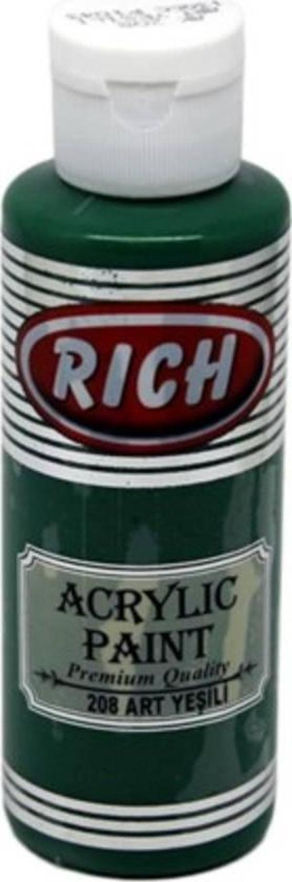 Rich Ak-130-208 Akrilik Boya 130 Cc Art Yeşili - Image 1