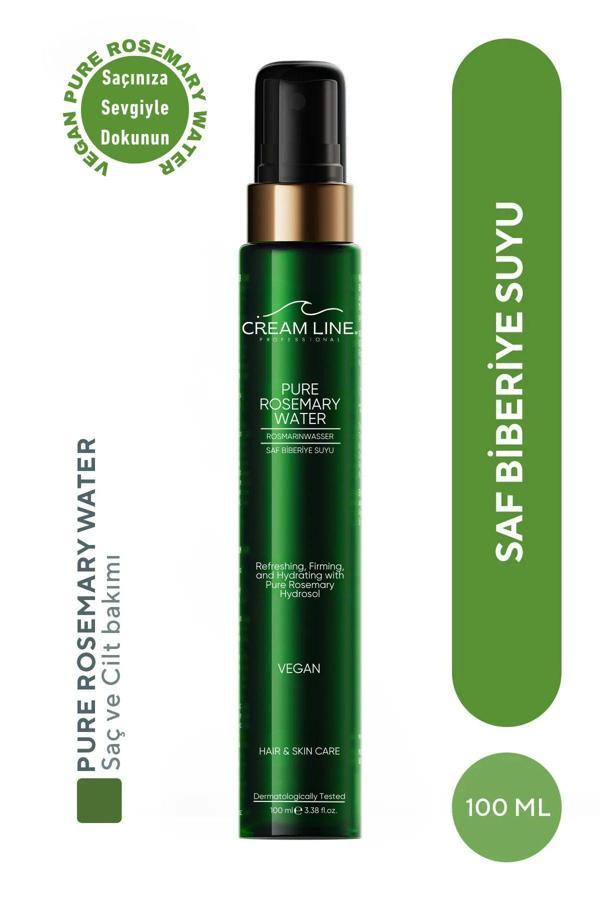 Cream Line Biberiye Suyu Dökülme Karşıtı Ve Saç Uzamasını Destekleyici Saç Toniği %100 Doğal Ve Saf 100 Ml - Image 1