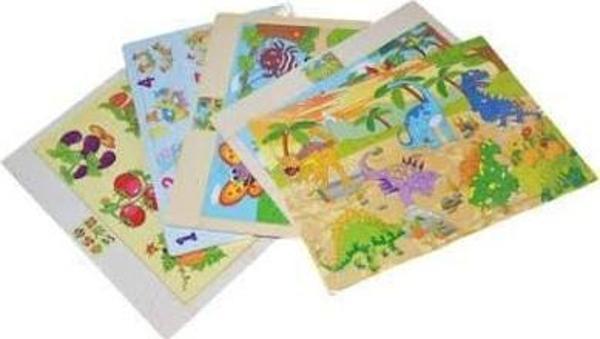 Rasyonel Sino Puzzle Ahşap Manyetik Saat C-805 - Image 1