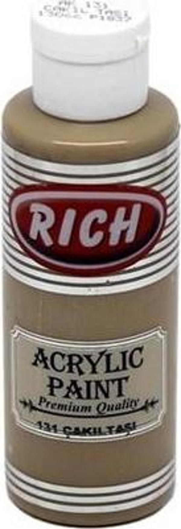Rich Ak-130-131 Akrilik Boya 130 Cc Çakıl Taşı - Image 1
