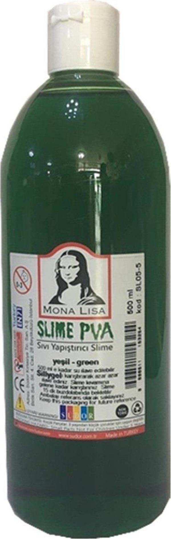 Südor Slime Sıvı Yapıştırıcı 500 Ml. Yeşil Sl-05-5 - Image 1