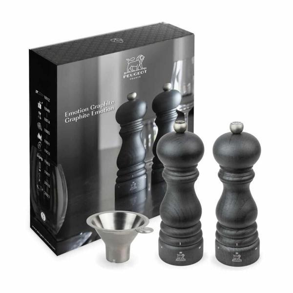 Peugeot 097SCR41830 Emotion Graphite Paris U'Select Biber Ve Tuz Değirmeni 18 Cm - Image 1
