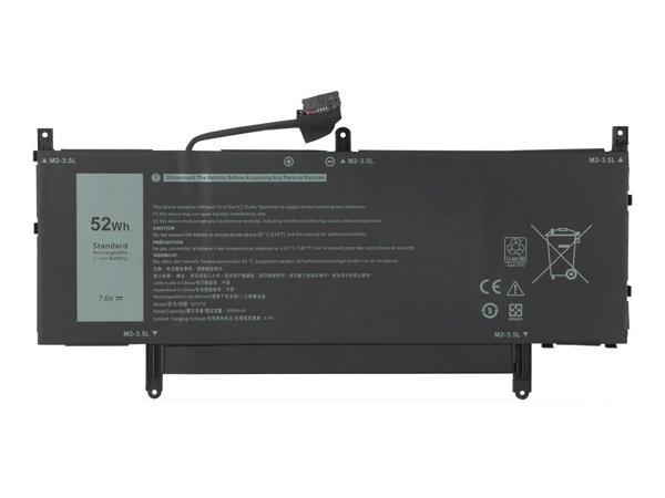 RETRO Dell Latitude 9510 Notebook Bataryası - Ver.1 - 4 Cell - Image 1