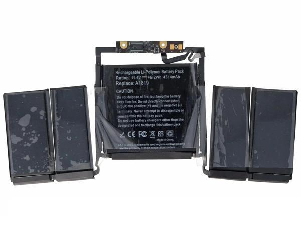 RETRO Apple MacBook Pro A1706 (2016), A1819 Notebook Bataryası - Image 1
