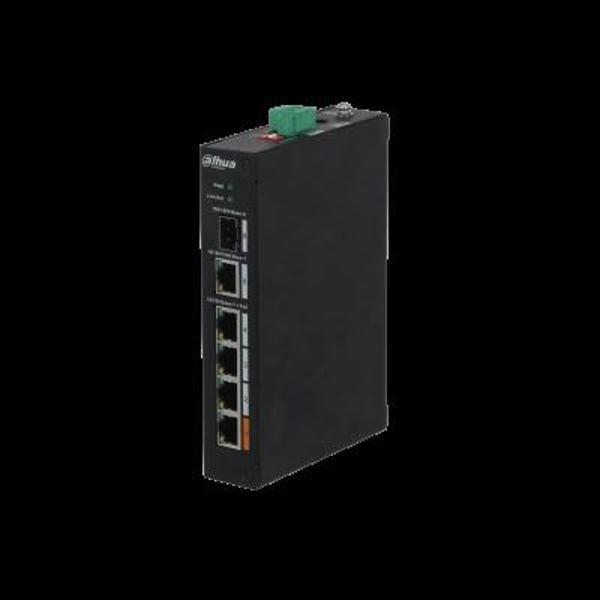 DAHUA PFS3106-4ET-60 4 PORT 4XFE-2XFE YÖNETİLEMEZ 60W POE SWİTCH - Image 1