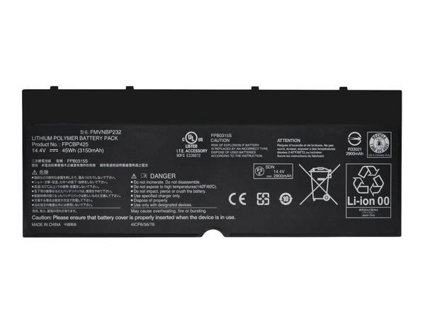 RETRO Fujitsu LifeBook U745, FPCBP425 Notebook Bataryası - Image 1