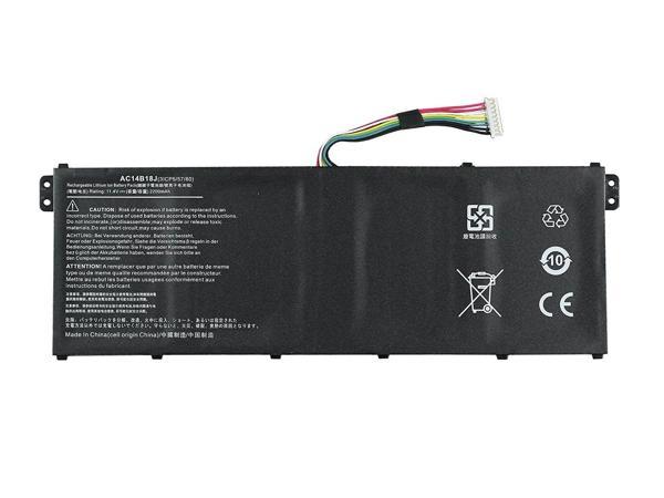RETRO Acer Aspire ES1-331, ES1-531, AC14B18J 3-Cell Notebook Bataryası - Image 1
