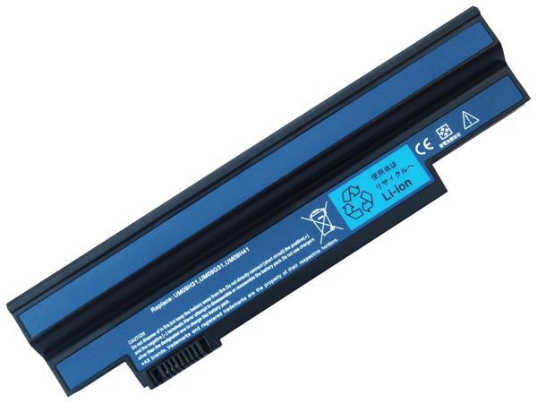 RETRO Acer Aspire One 532h, AO532h Notebook Bataryası - Siyah - 6 Cell - Image 1
