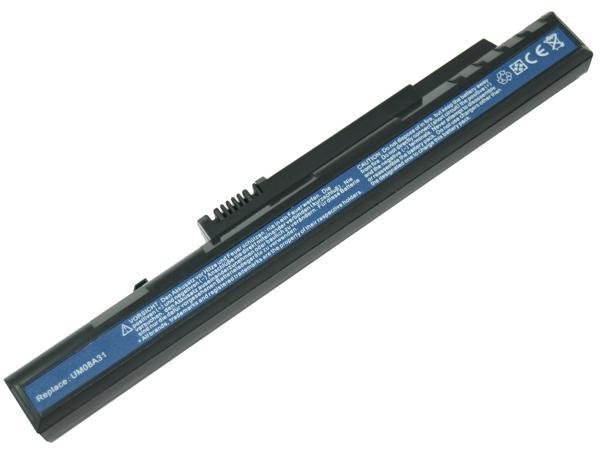 RETRO Acer Aspire One A110, A150, ZG5 Notebook Bataryası - Siyah - 3 Cell - Image 1