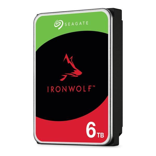 SEAGATE IRONWOLF 6 TB 5400RPM 256MB 7/24  1-8  Yuvalı  Nas için - Image 1
