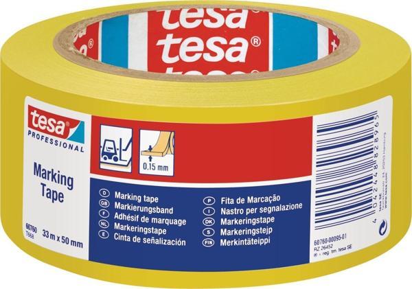 Tesa İkaz Bandı Yer İşaretleme Sarı 33x50 60760-00095-15 - Image 1