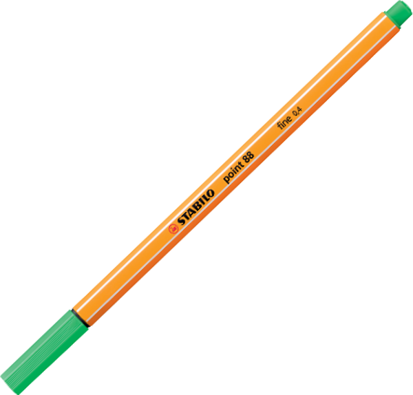 Stabilo Keçe Uç Kalem 88-16 Zümrüt Yeşili 10 Lu (1 Paket 10 Adet) - Image 1