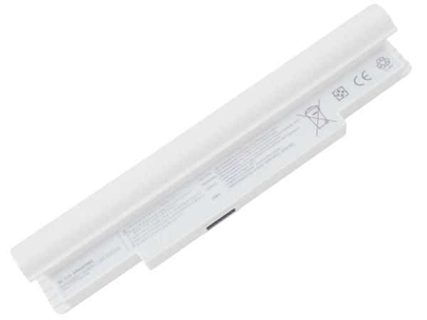 RETRO Samsung NC10, NC20, N120, N140, N510 Notebook Bataryası - Beyaz - 6 Cell - Image 1