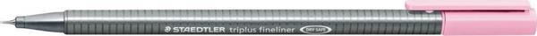Staedtler 334-21 Fineliner Keçe Uç Kalem  Triplus Üçgen 0.3 MM Açık Rose 10 Lu (1 Paket 10 Adet) - Image 1