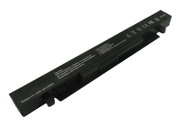 RETRO Asus X550, X552, A41-X550A Notebook Bataryası - Siyah - 4 Cell - Image 1