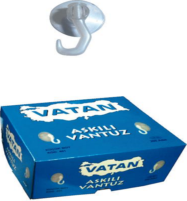 Vatan Vt401 Vantuz Küçük Boy 200 Lü (1 Paket 200 Adet) - Image 1