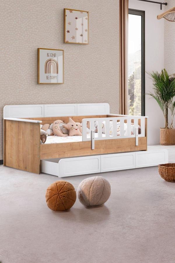 Yavrulu Karyola, Mira Yavrulu Montessori Karyola - Ceviz - Image 1