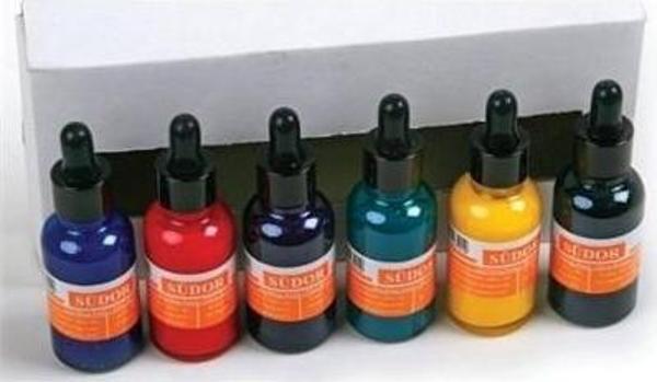 Südor Ebru Boyası Seti 6X30 Ml Damlalıklı Sd-856 - Image 1